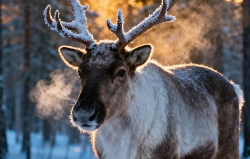 Красноярцев возмутили издевательства над оленем на Масленице в Сухобузимском
