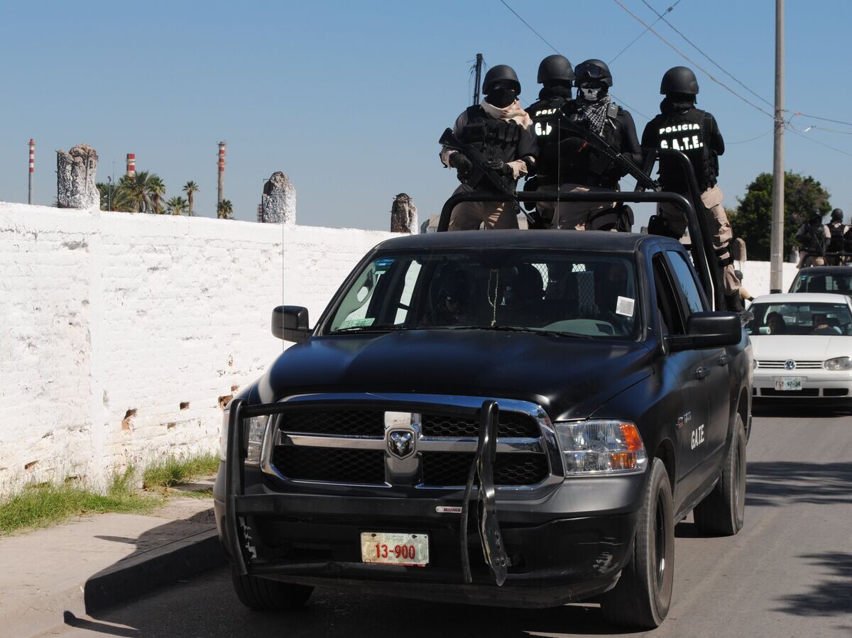    Спецназ мексиканской полиции © РИА Новости . Дмитрий Знаменский