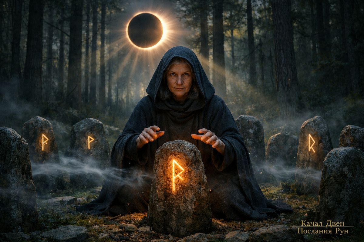 Коридор Затмений весна 2026 — руническое гадание на очищение и прощание с прошлым
Солнечное и лунное затмение поднимают старые привязки и обиды: руны показывают, что пора отпустить, чтобы пройти Коридор Затмений мягко и осознанно. Это гадание — про очищение, освобождение и новую главу.