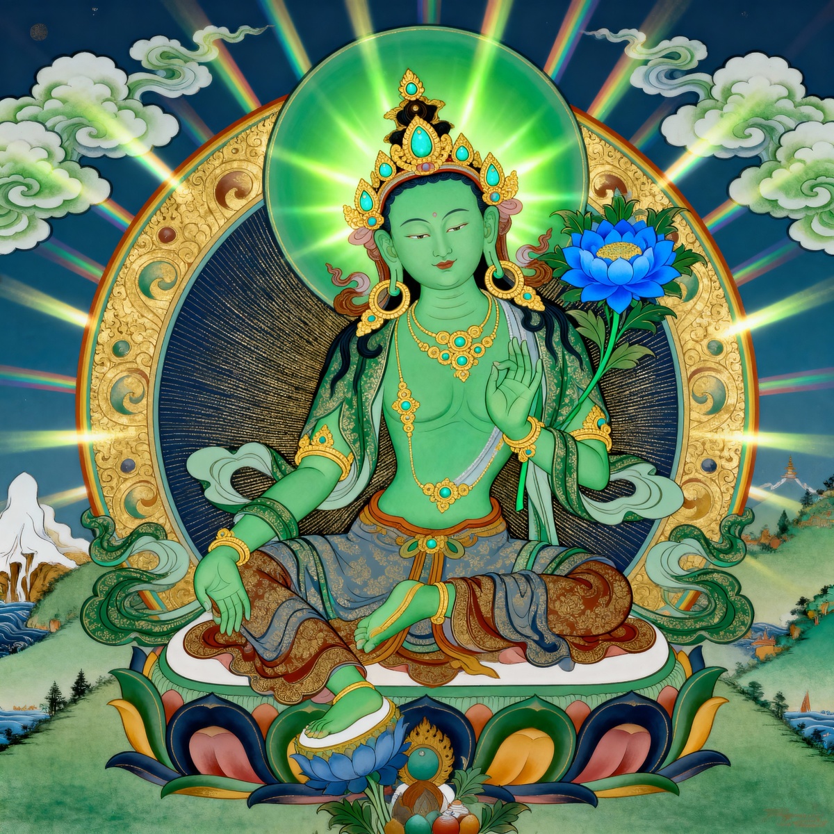 Зелёная Тара