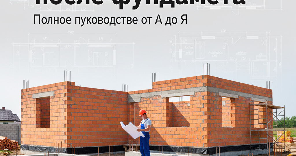 Возведение стен после фундамента: Полное руководство от А до Я