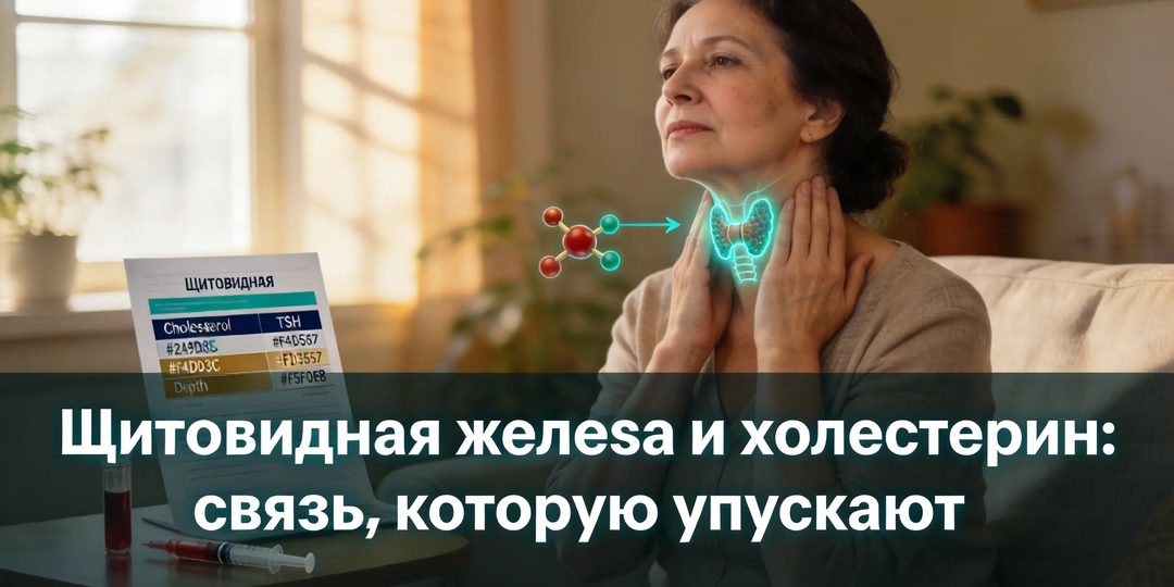 Щитовидная железа и холестерин: связь, которую упускают
