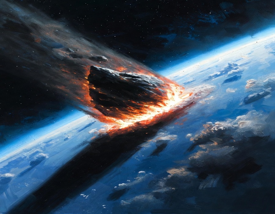 Астероид, который может уничтожить цивилизацию.