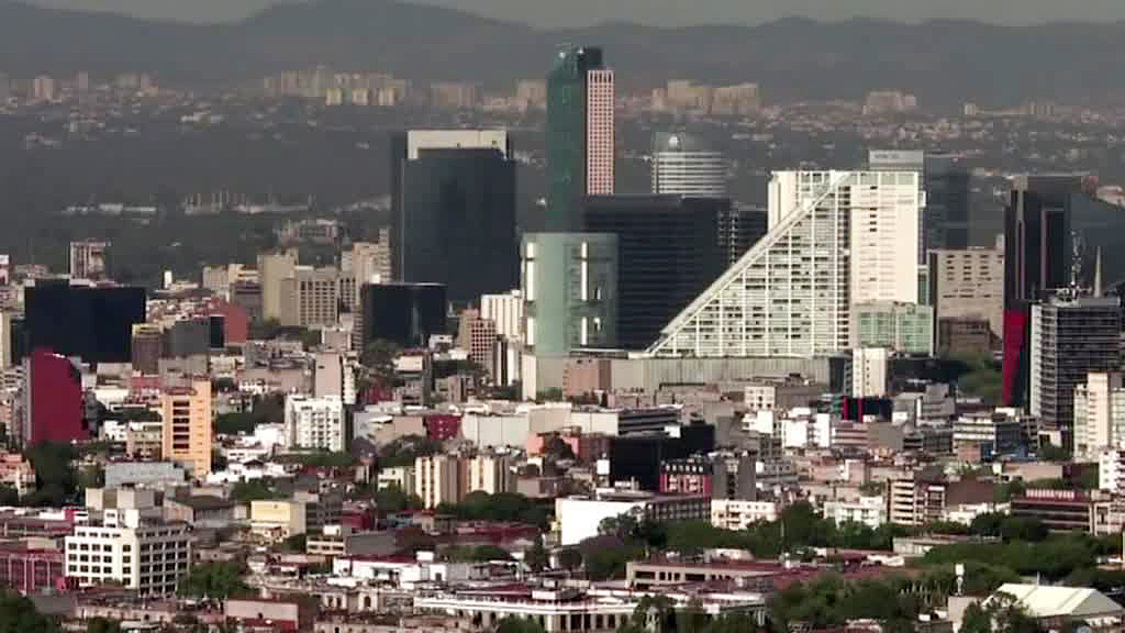    Мексика вид города