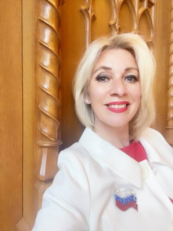    Фото: Telegram-канал Марии Захаровой Алена Мороз