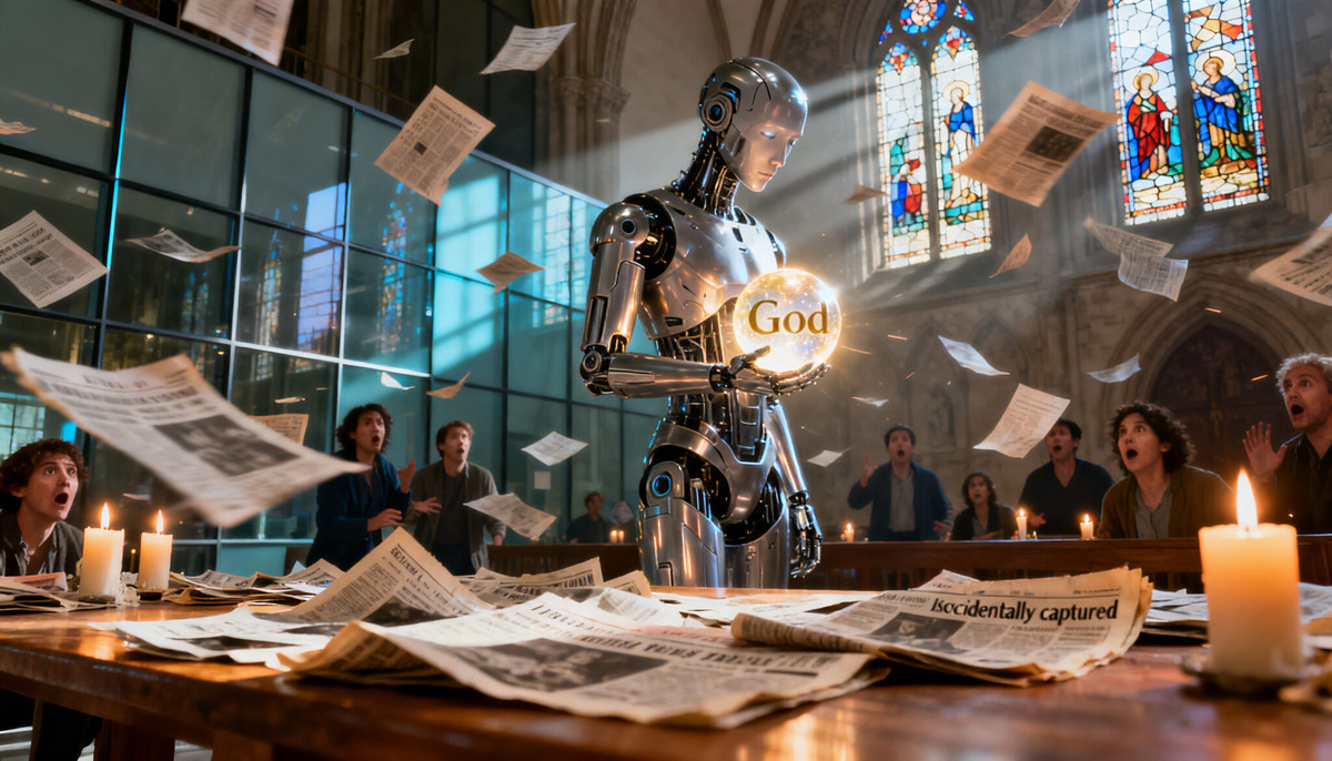    Как ИИ нашел Бога и что это значит для нас? timepulse