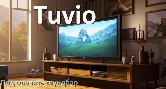 
Как подключить саундбар к телевизору Tuvio через HDMI кабель и Bluetooth