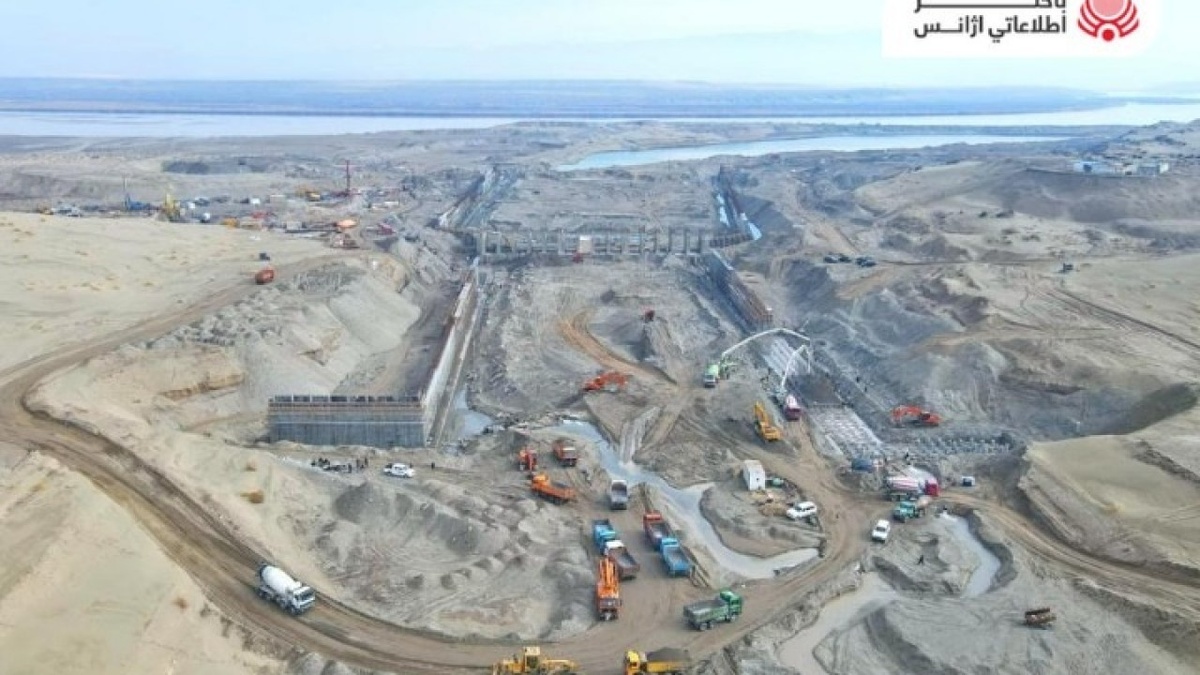 Начало строительство канала Кош Тепа