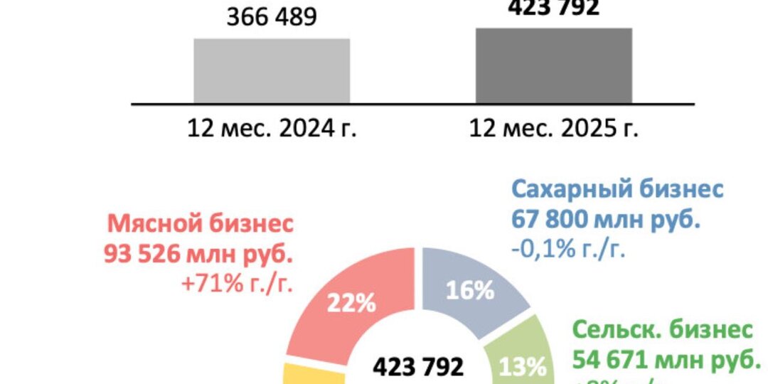 Русагро - за полцены от капитала