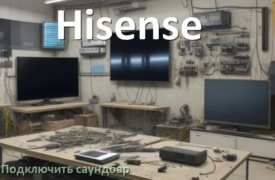 
Как подключить саундбар к телевизору Hisense через HDMI кабель и Bluetooth