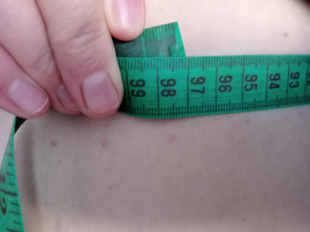 97 см. Было 101 см.