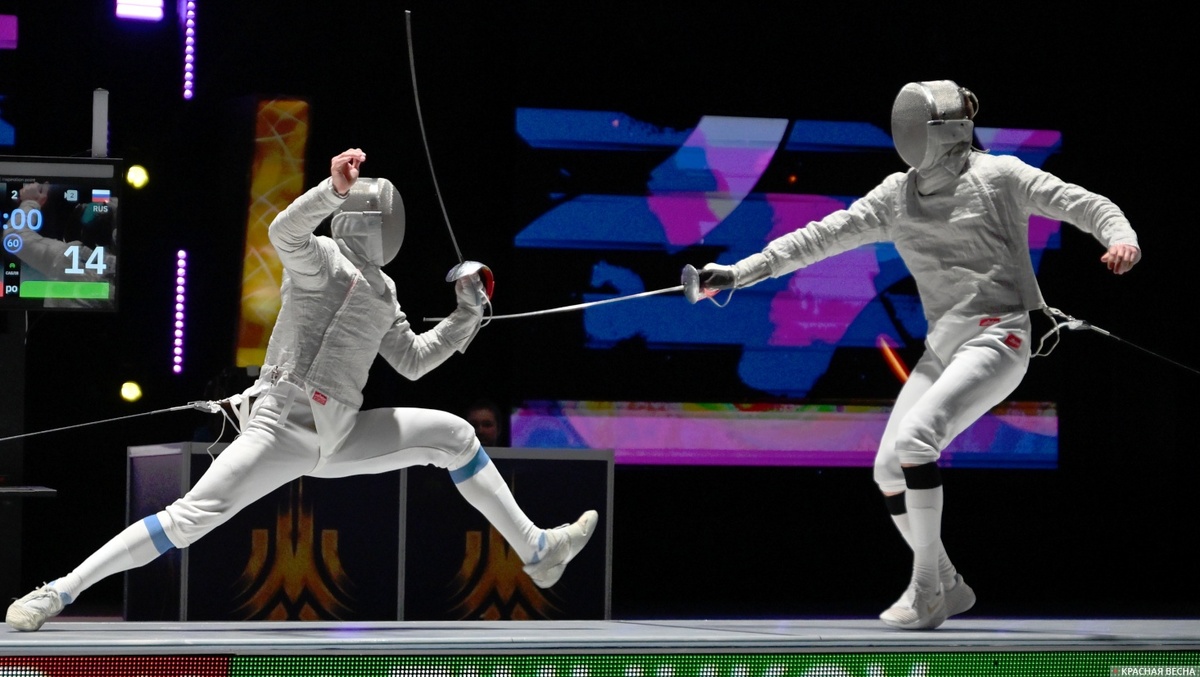     Фехтование. Сабля, Мужчины (архивная фотография)   
Иван Лазебный (с) ИА Красная Весна