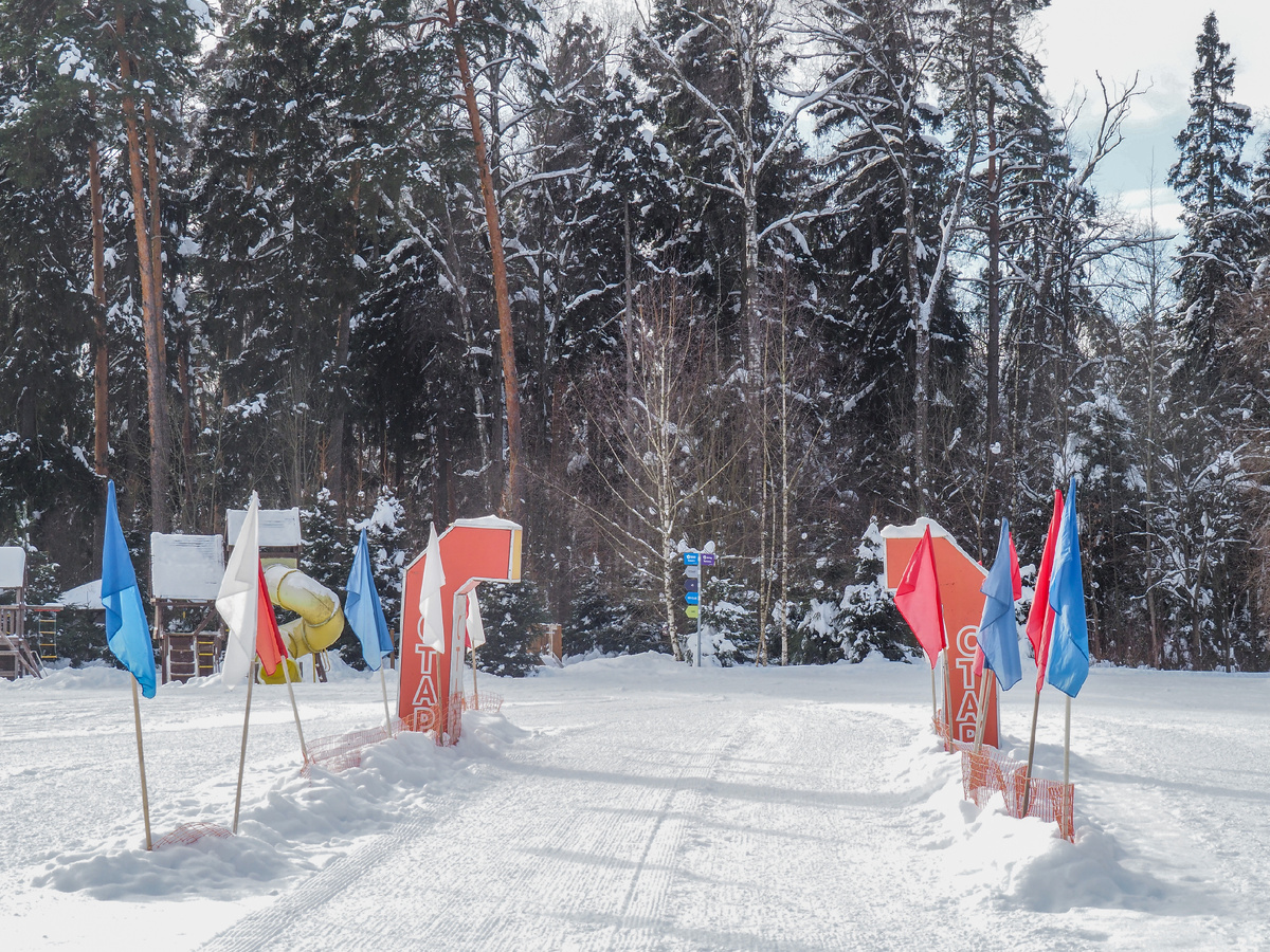 Стартовая поляна. Фото Павел Каманин