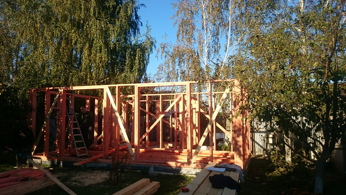 Доски обработаны огнебиозащитой