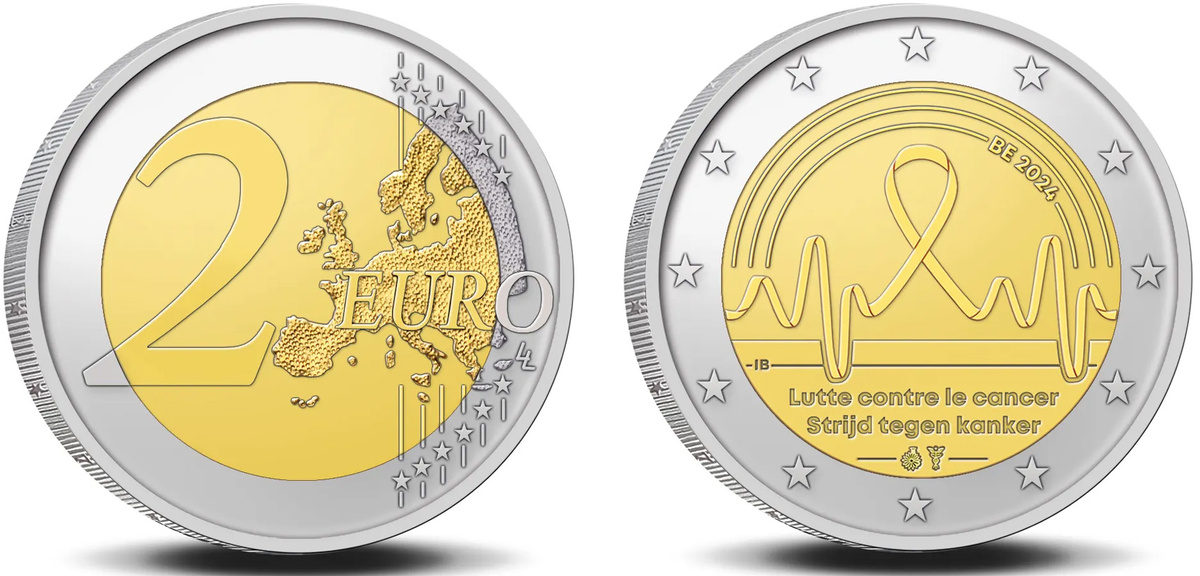 Бельгия 2 евро 2024