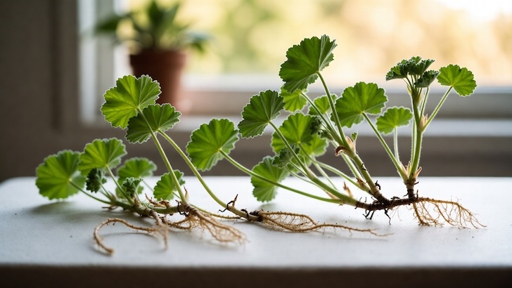Ставлю черенки в бутылку — через 10 дней пеларгония даёт мощные корни: без стимуляторов и химии