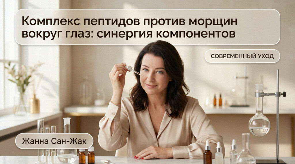    Пять пептидов одновременно! Синергия белковых цепочек разглаживает все типы морщин, поднимает веки и восстанавливает упругость кожи boringband38