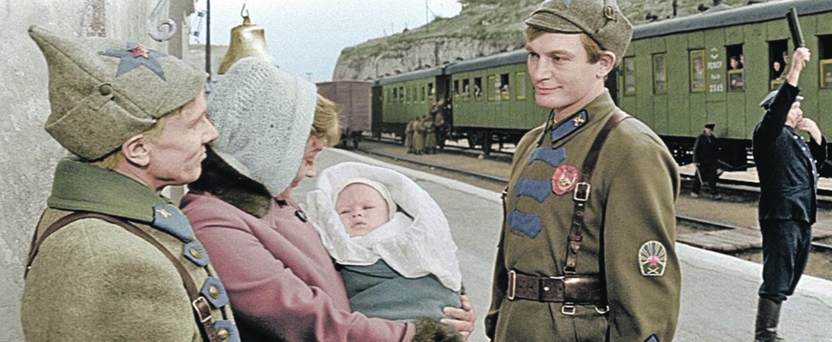 Кадр из кинофильма "Офицеры", 1971 г., режиссер - Владимир Роговой, авторы сценария - Борис Васильев, Кирилл Рапопорт, композитор - Рафаил Хозак (скриншот)