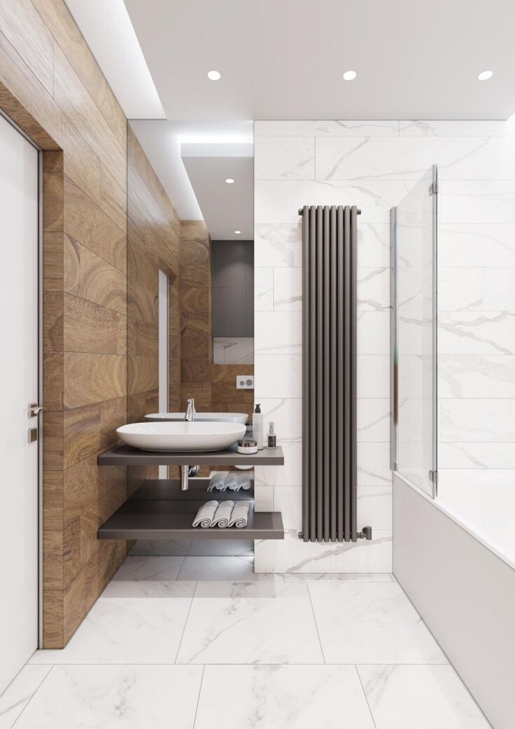 Вертикальный трубчатый радиатор