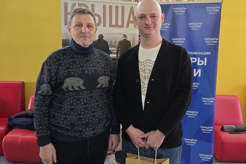    Режиссер Глеб Пускепалис побывал в Донецке. Фото: ТГ/Желтяков