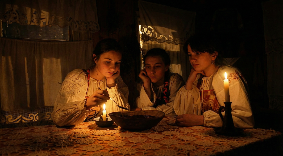 Гадающие считали это грехом и «отмывались» на Крещение, ныряя в прорубь.