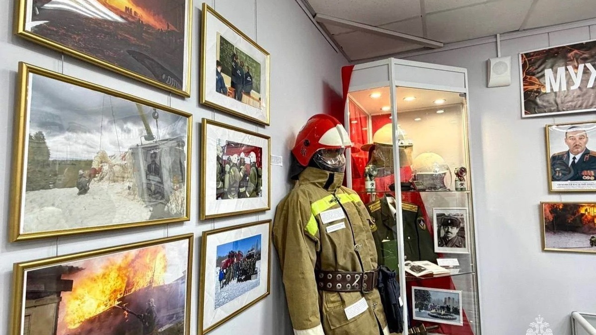    Выставка к 40-летию пожарной охраны открылась в Нягани