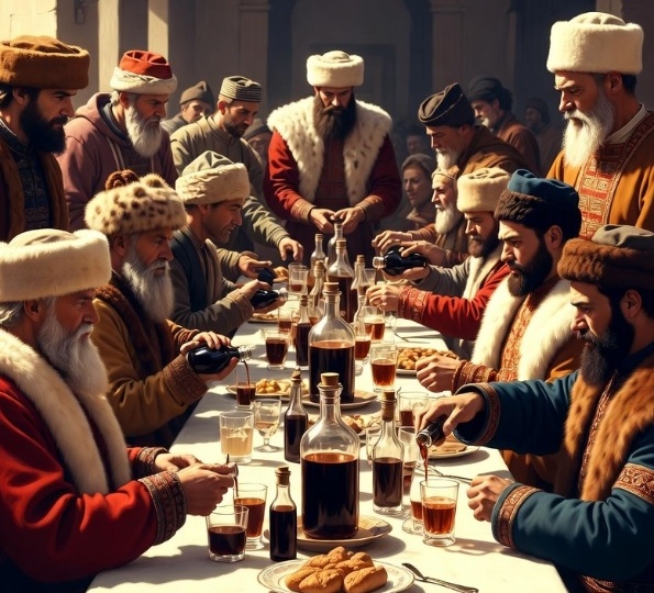 Почему наливают только в рюмку, стоящую на столе, а «на весу» — нельзя?