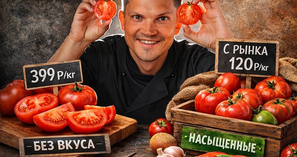 Почему дорогие помидоры безвкусные, а «с рынка» - нет?