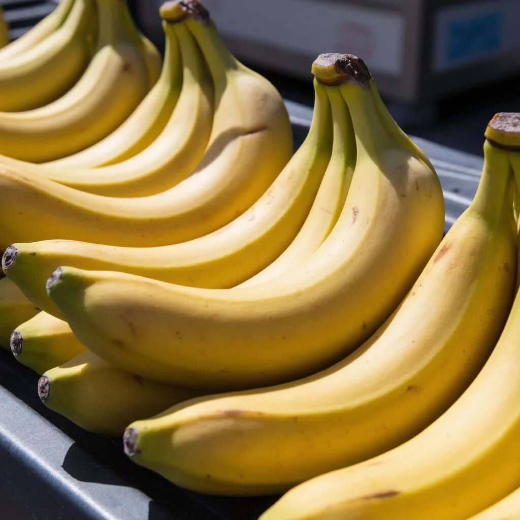 Бананы. Иллюстрация сгенерирована нейросетью