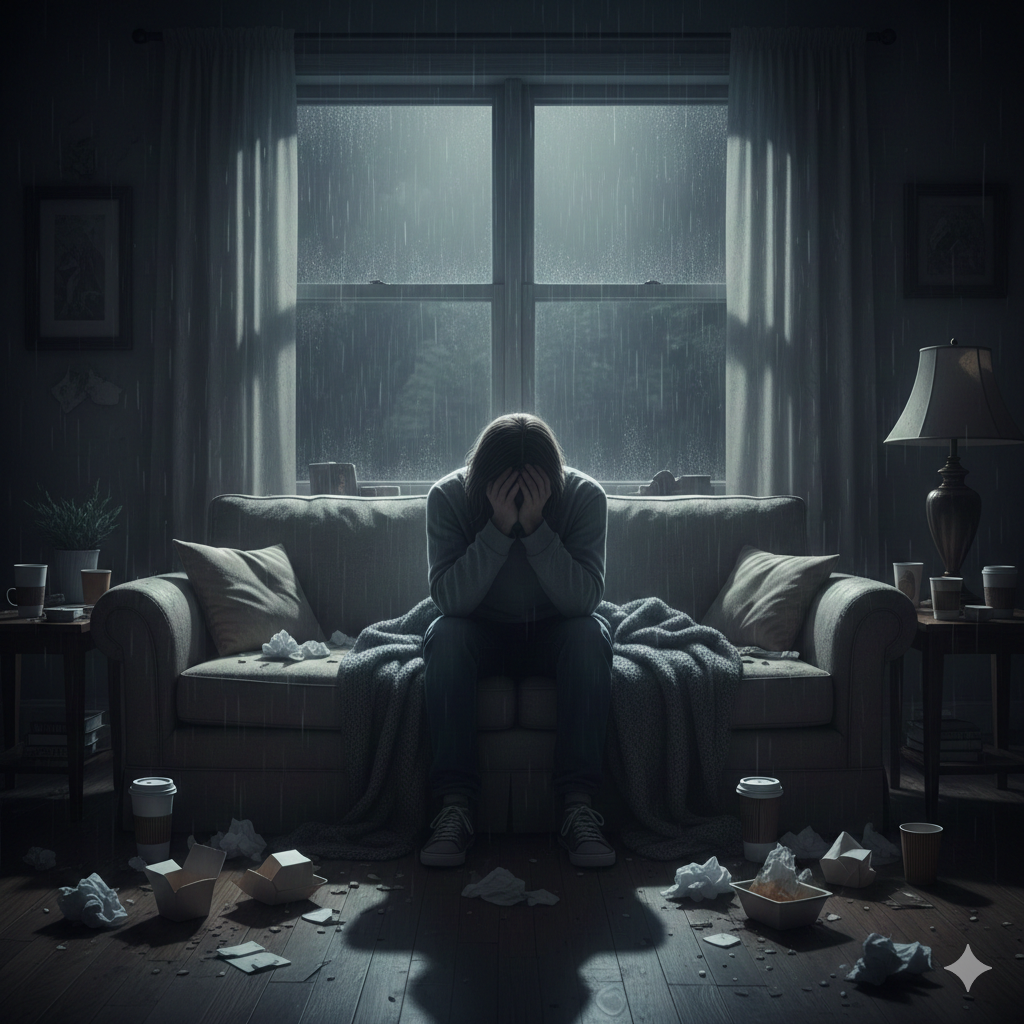 7 признаков, что это депрессия, а не просто лень 