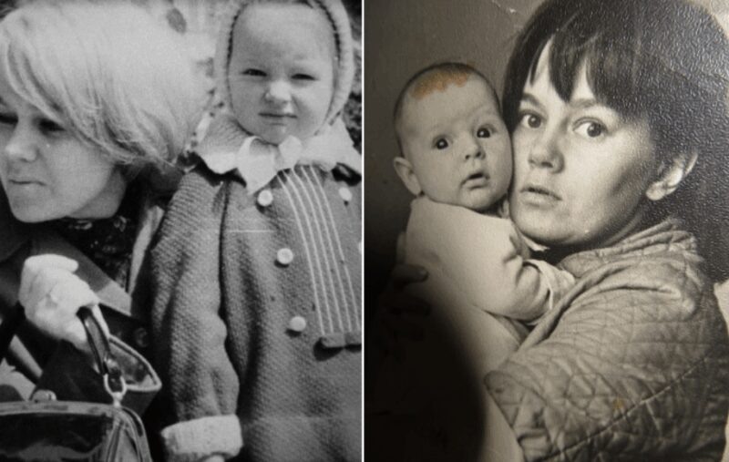    Елена Дробышева рядом с матерью, Ниной Дробышевой.