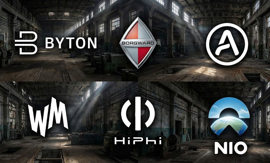 Китайские автобренды, которые обанкротились или почти на грани разорения