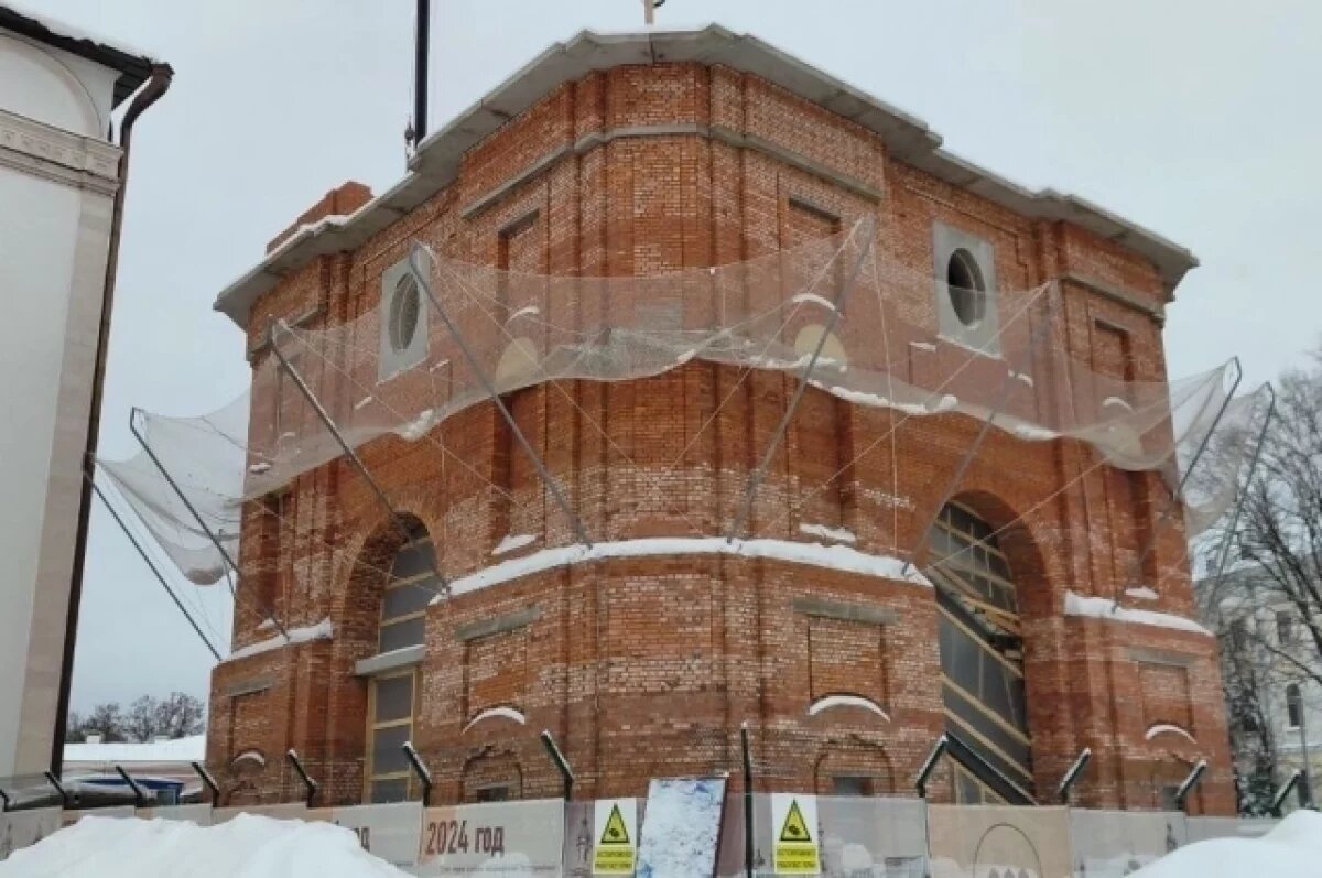    Стало известно, насколько к февралю выросла колокольня главного храма Твери