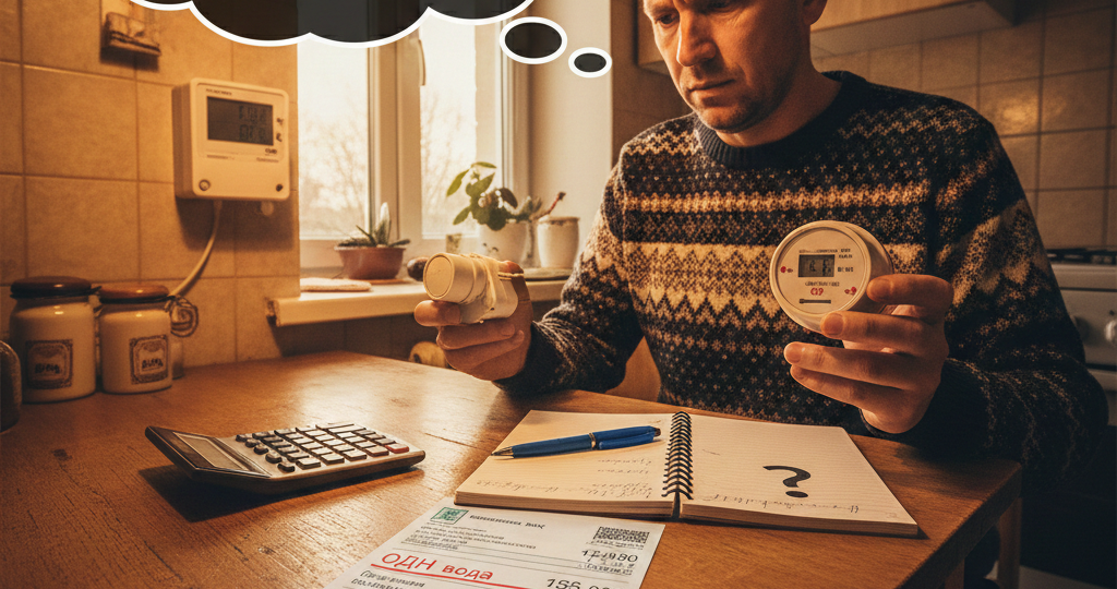 Почему растёт ОДН по воде и свету, хотя ты экономишь: 5 схем УК и как выбить перерасчёт