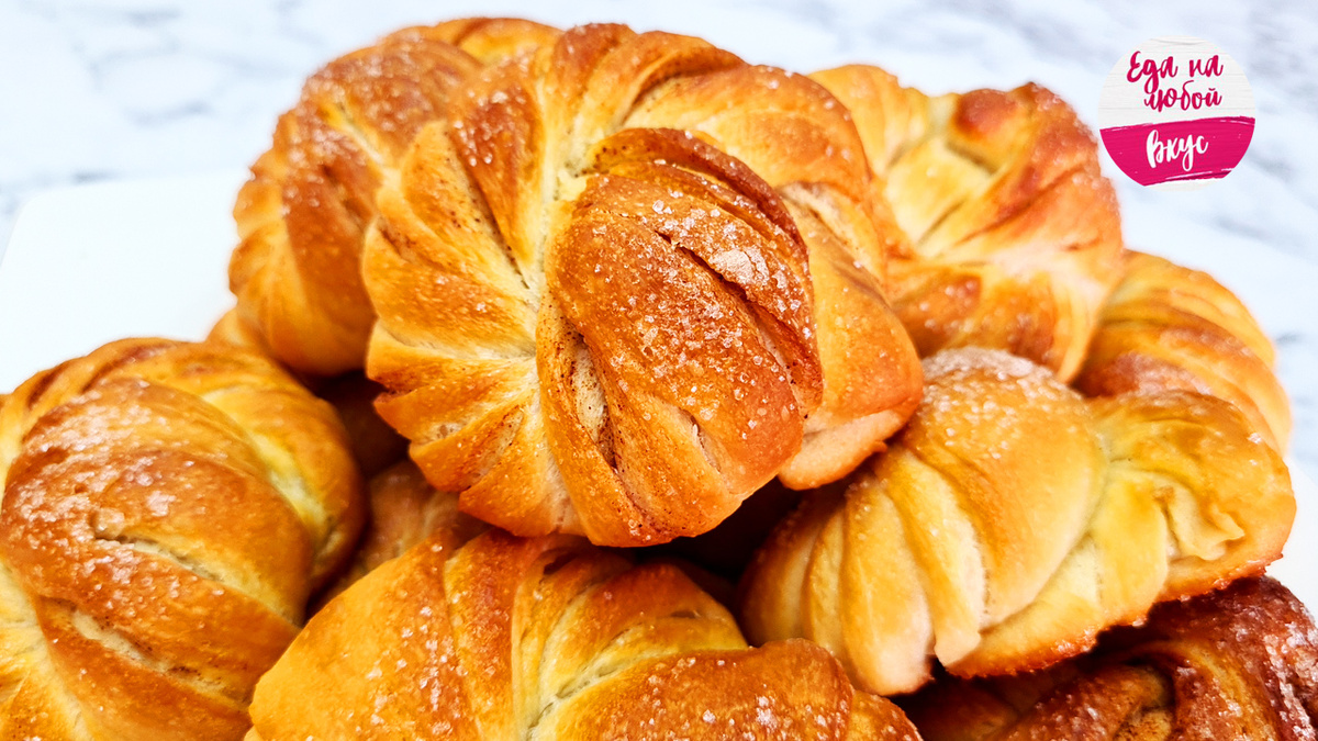 Выпечка вкусная, нежная, воздушная