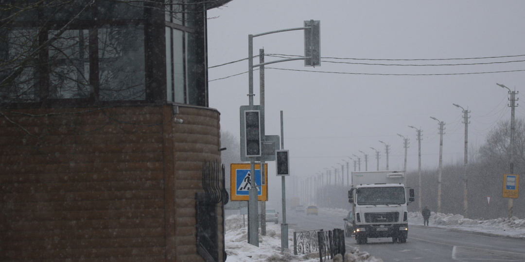 Появился светофор на пересечении ул. Рогачёвской и Могилёвской в Титовке