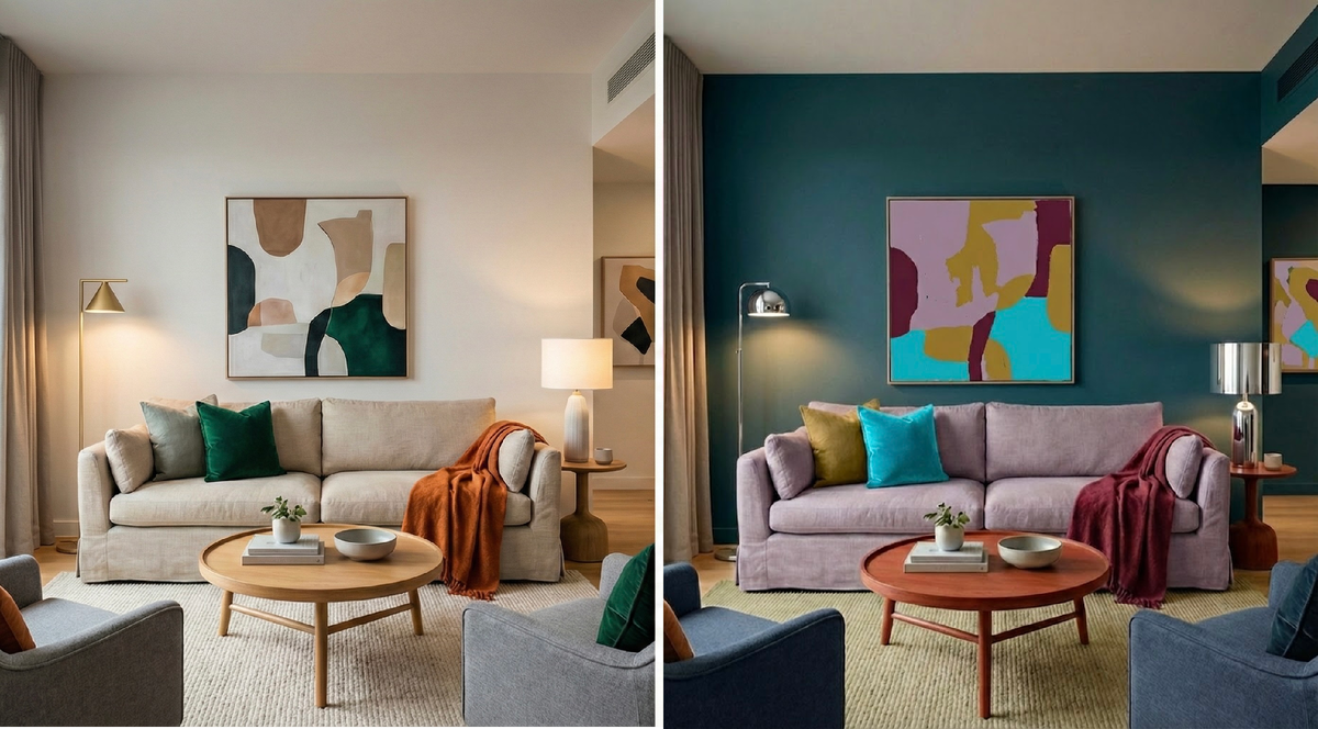 Неправильный подбор цветов способен удешевить даже самые дорогие материалы.