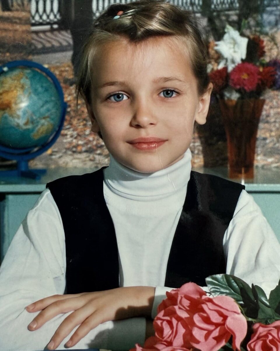 Дарья Коновалова в детстве.