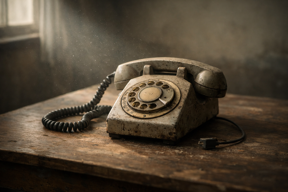 Иногда тишина в трубке наступает задолго до того, как перестаёшь звонить.