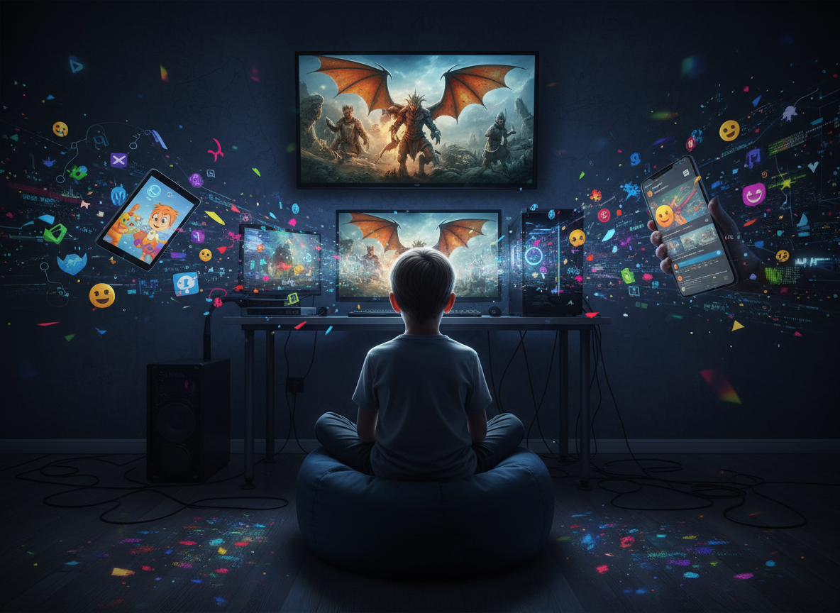 Так сейчас живут современные дети