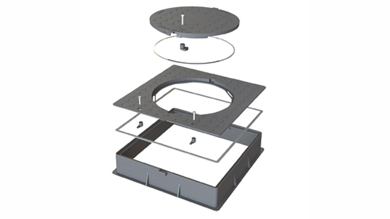Конструкция люка ТС 0298-250