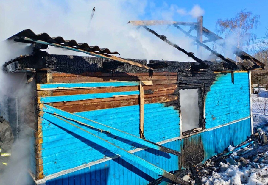     Цена банного дня: в Копыльском районе устанавливают причину пожара