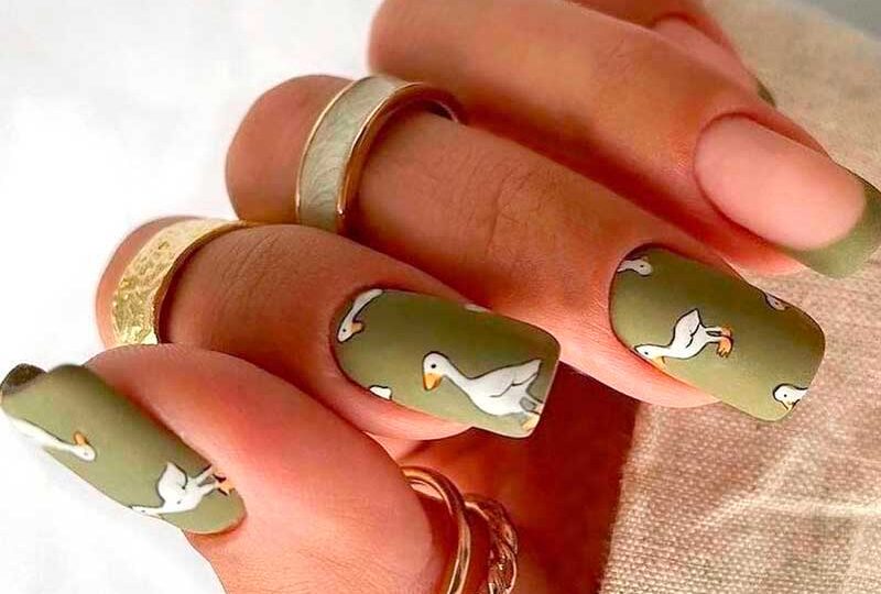 🔥 Матовый маникюр — новый глянец? 60 идей для выбора дизайна под бархатный топ