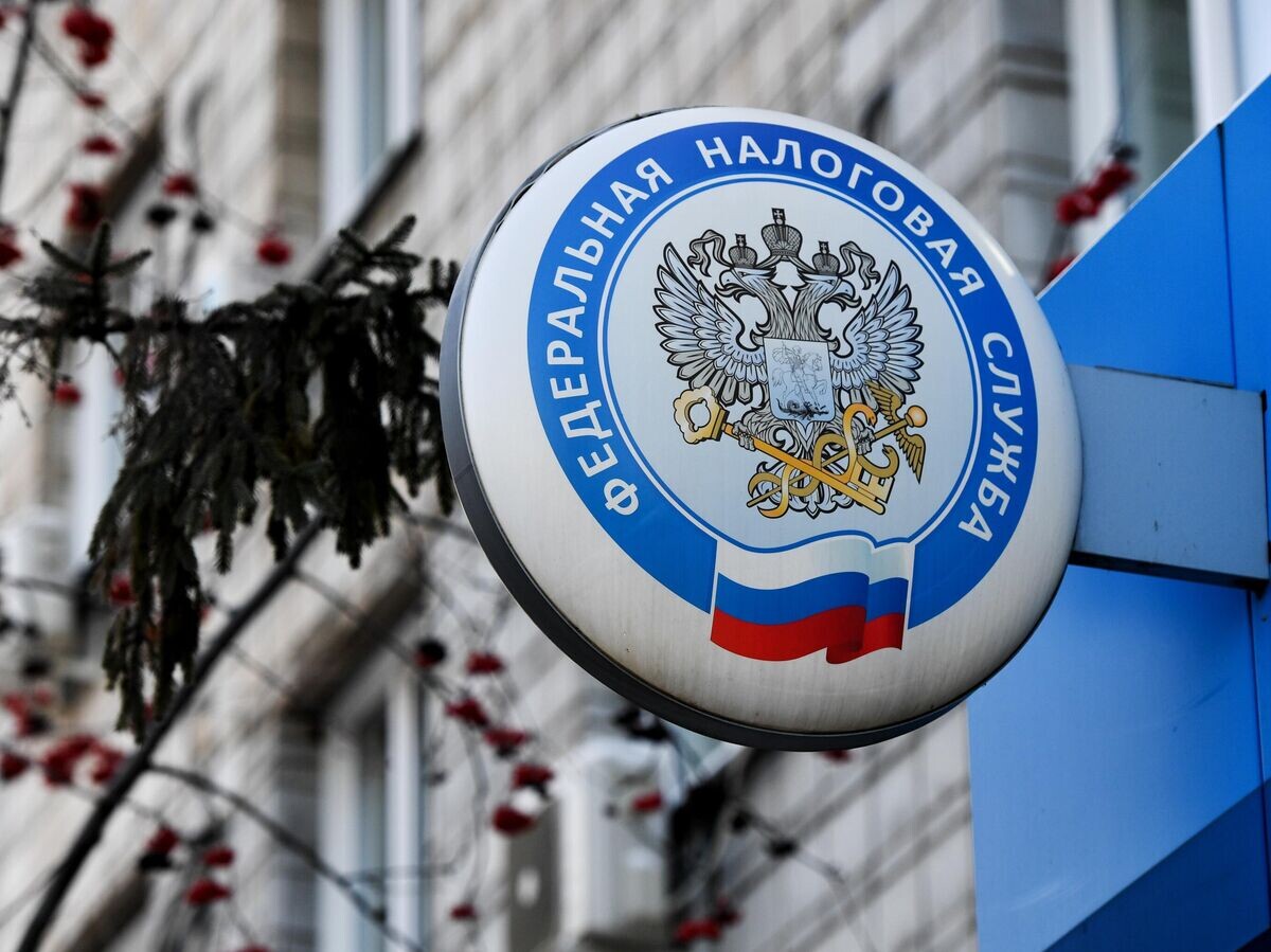   Логотип Федеральной налоговой службы | © РИА Новости / Александр Кряжев