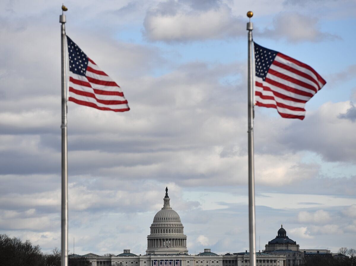    Вид на Капитолий в в Вашингтоне© РИА Новости . Владимир Астапкович