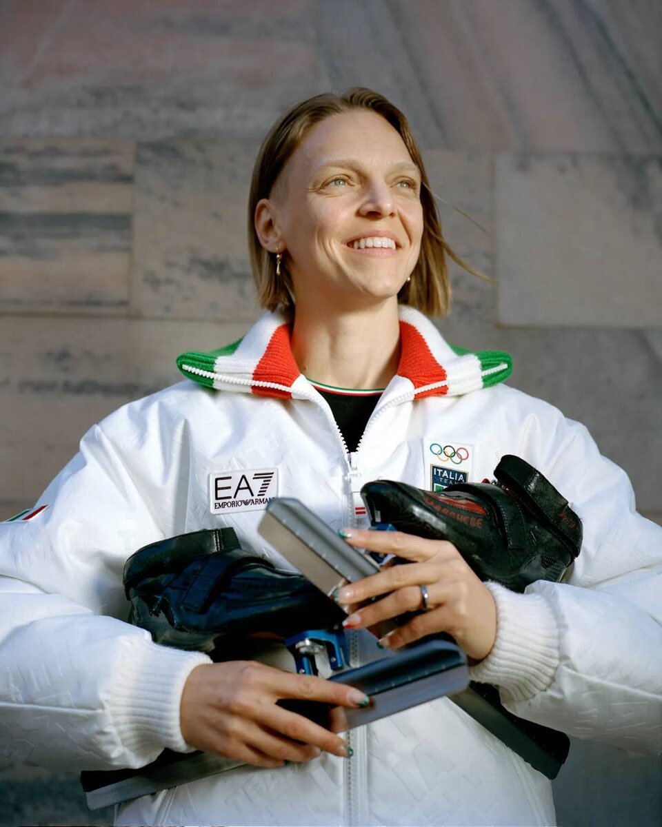    Vogue Italia выпустил цифровую обложку с конькобежкой Арианной Фонтаной (фото 3)