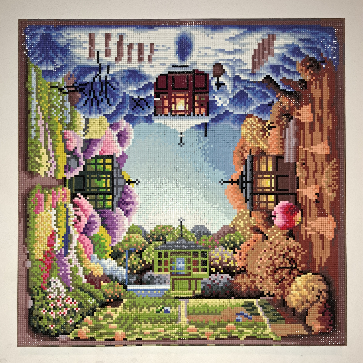 Январь. 4 сезона, Белоснежка, алмазная мозаика, по картине Яцех Йерка