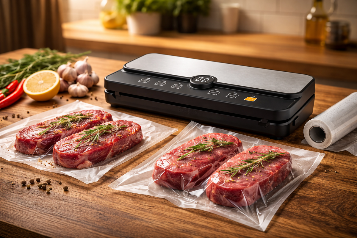 Вакуумные упаковщики продуктов для дома