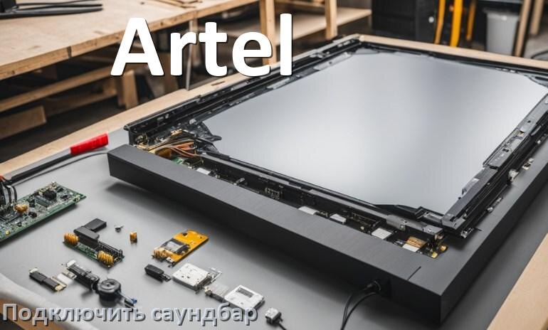 
Как подключить саундбар к телевизору Artel через HDMI кабель и Bluetooth