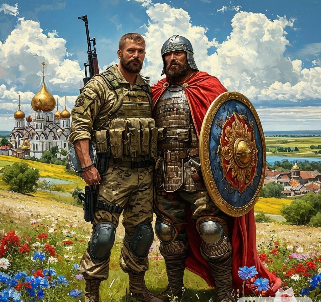 МЫ РУССКИЕ И С НАМИ БОГ!